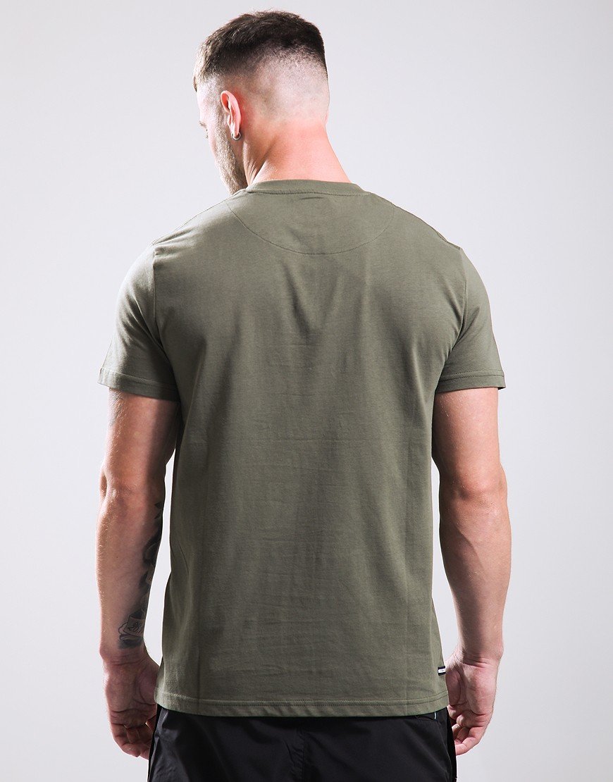 Weekend Offender Steinbeck T-Shirt Dark Green/Winter White