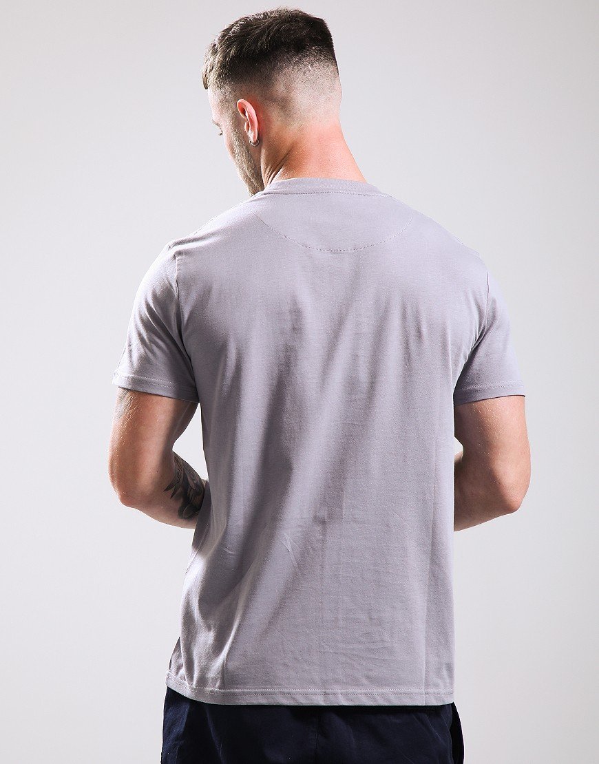 Weekend Offender Steinbeck T-Shirt Mid Grey/Navy
