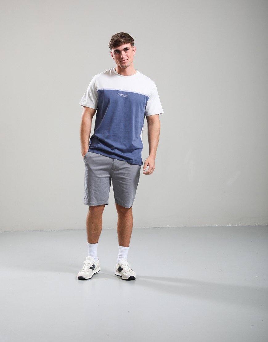 Weekend Offender Studio 54 T-Shirt Ink Blue/Silver/Lavender