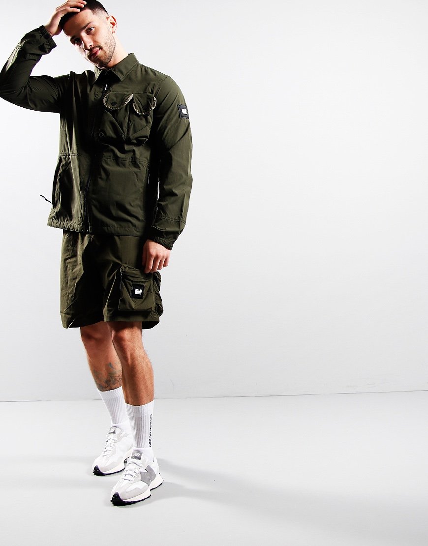 Weekend Offender Sunrise Hills Shorts Dark Green