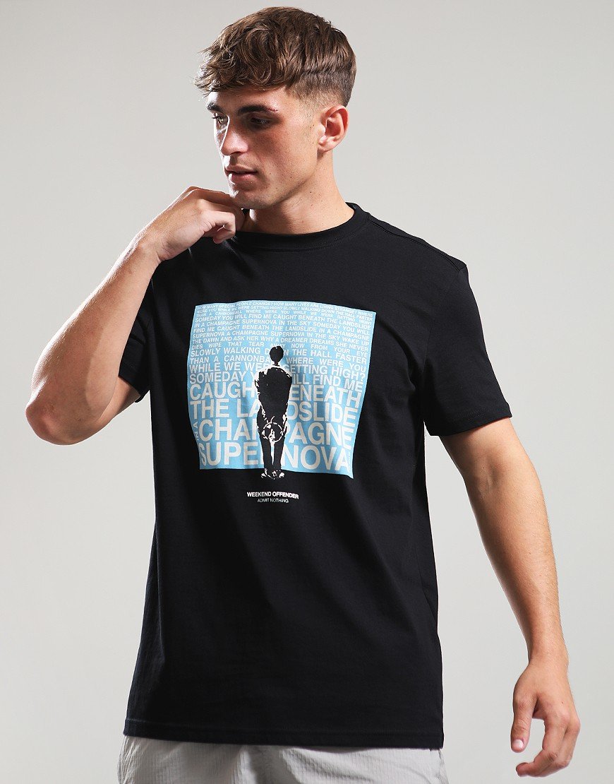 Weekend Offender Supernova T-shirt Black