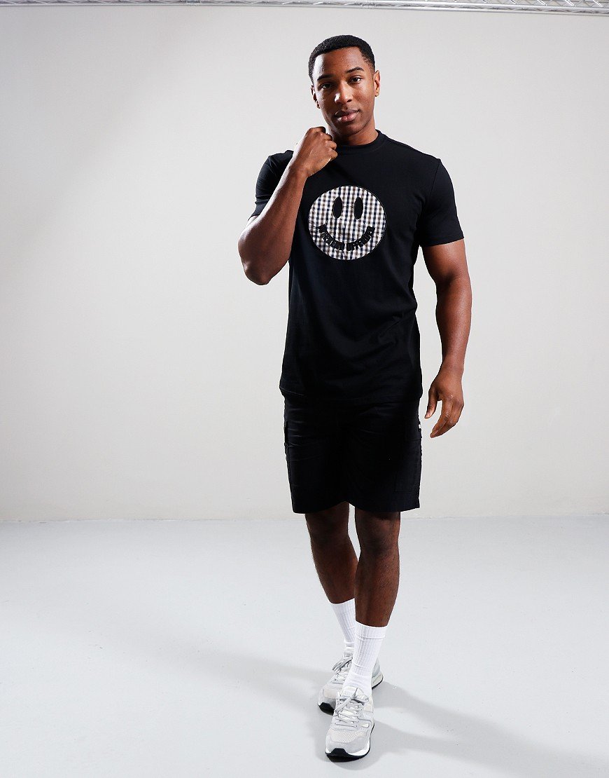 Weekend Offender Tambay T-Shirt Black/Mid House Check