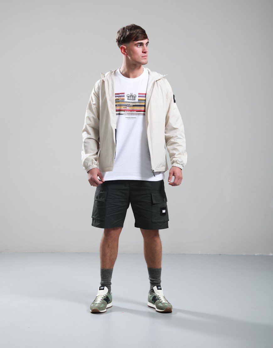 Weekend Offender Technician Mesh Lined Jacket Cement