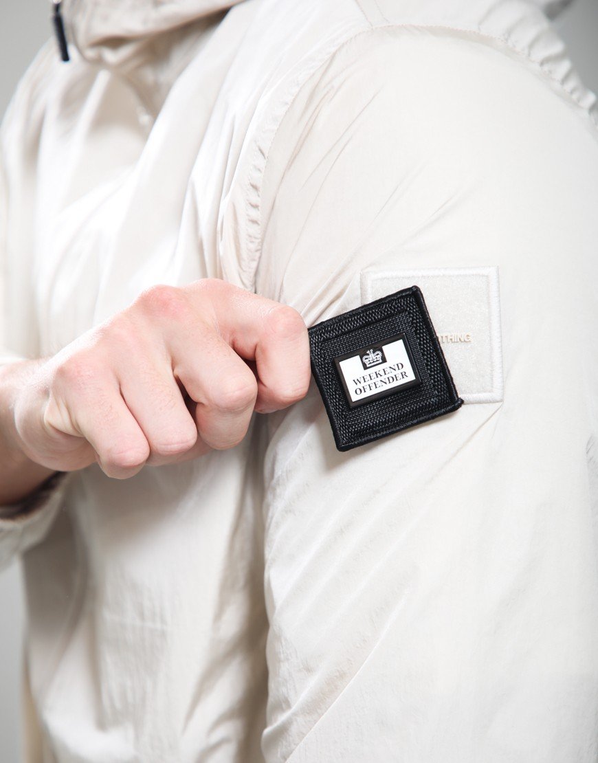 Weekend Offender Technician Mesh Lined Jacket Cement