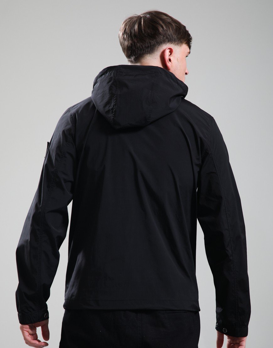Weekend Offender Temara Technical Windbreaker Jacket Black