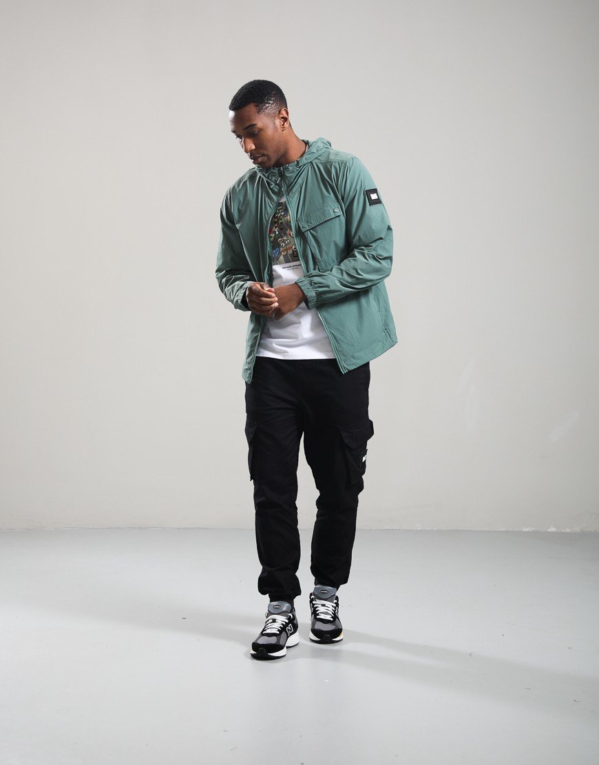 Weekend Offender Temara Windbreaker Jacket Thyme Green