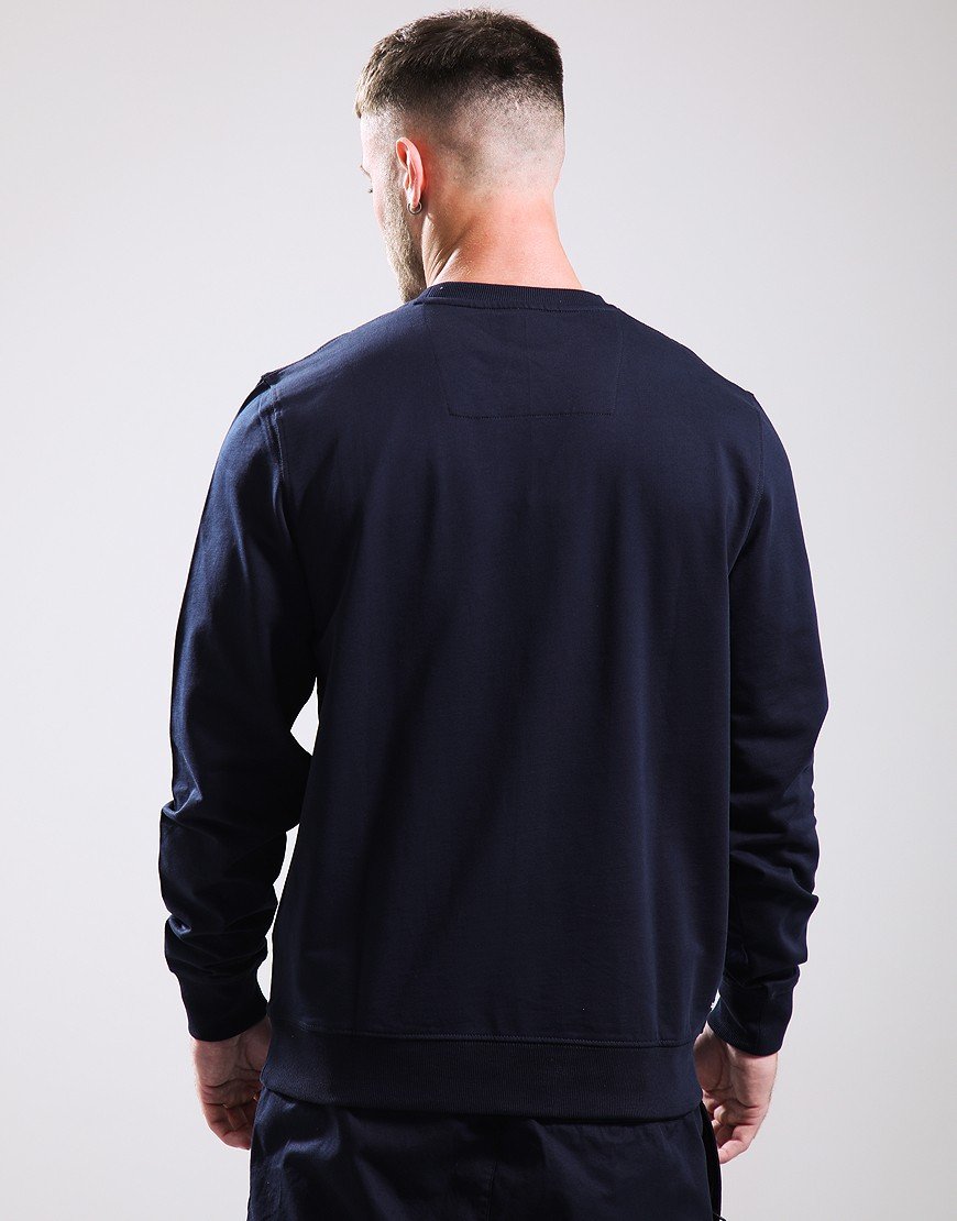 Weekend Offender The Heights Crew Sweat Navy/Dark Green