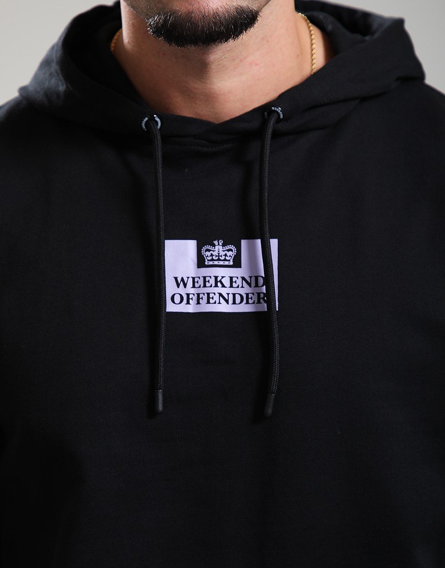 Weekend Offender The Heights Hoodie Black/Steel Lilac