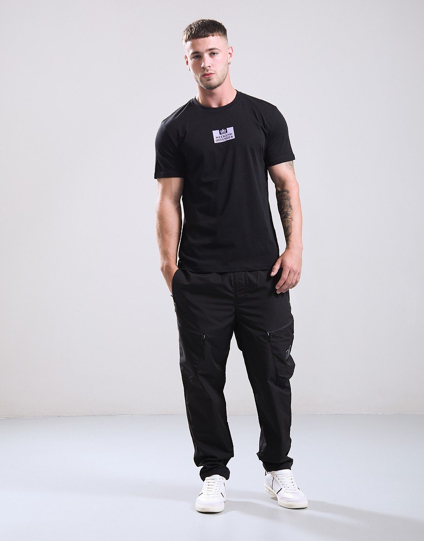 Weekend Offender The Heights T-Shirt Black/Steel Lilac