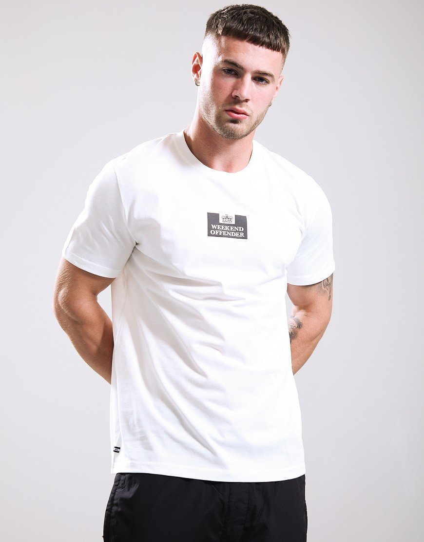 Weekend Offender The Heights T-Shirt Winter White/Anthracite