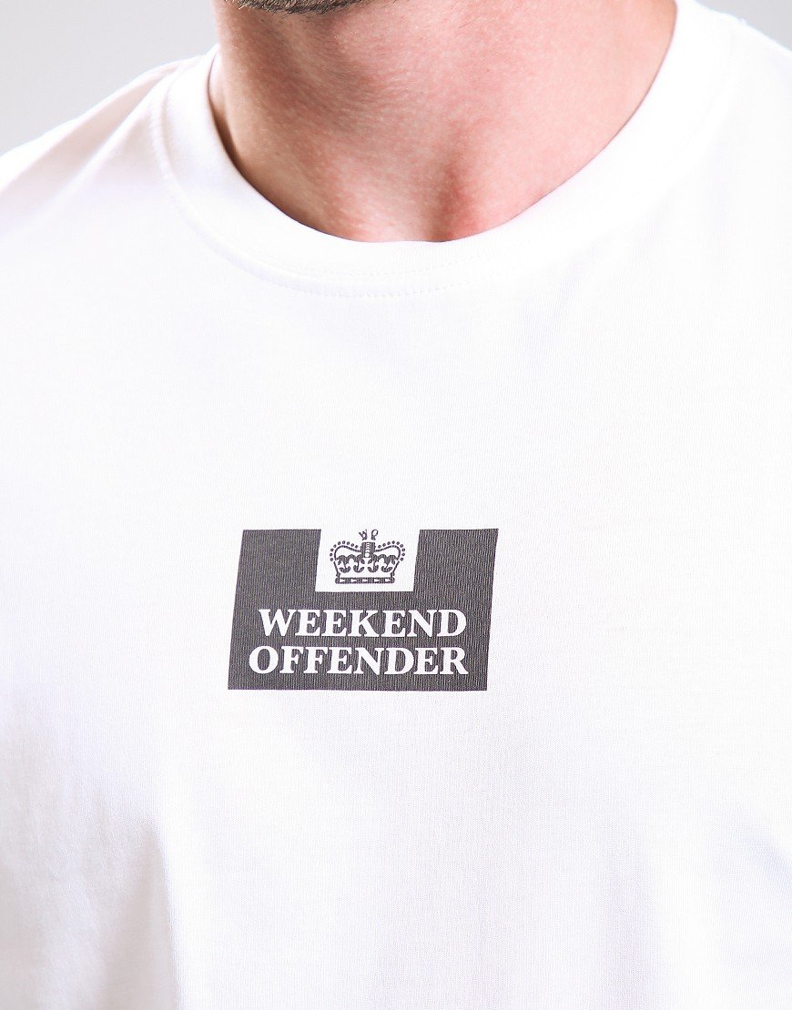 Weekend Offender The Heights T-Shirt Winter White/Anthracite