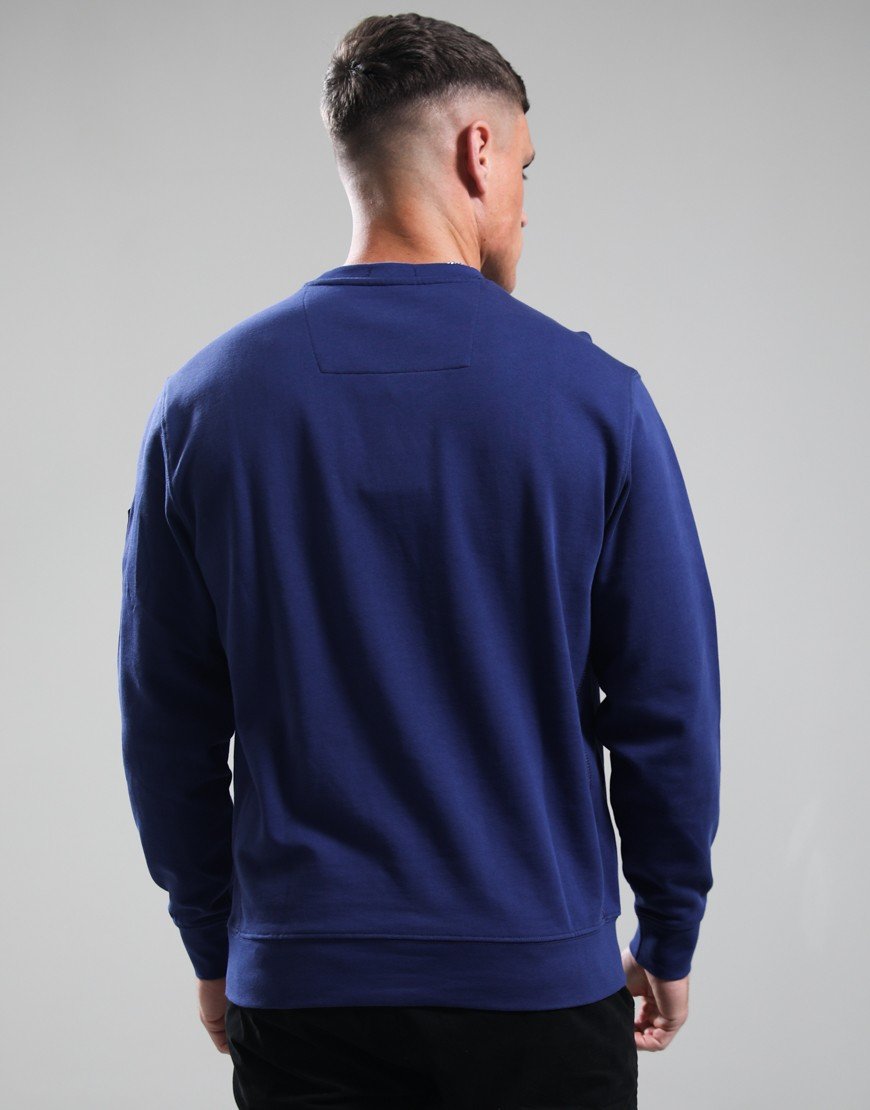 Weekend Offender Thunder Crew Sweat Dark Sapphire