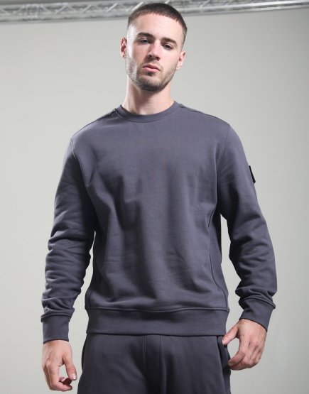 Weekend Offender Thunder Sweat Ash Grey