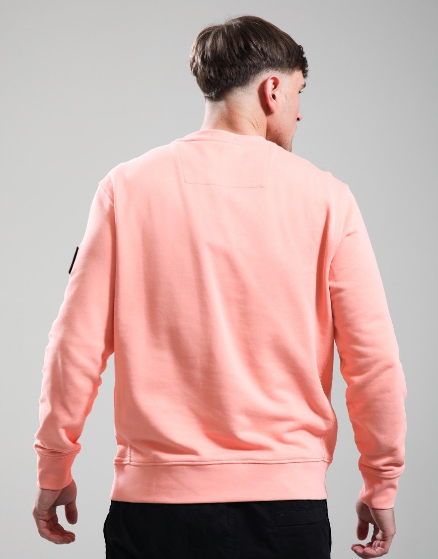 Weekend Offender Thunder Crew Sweat Coral