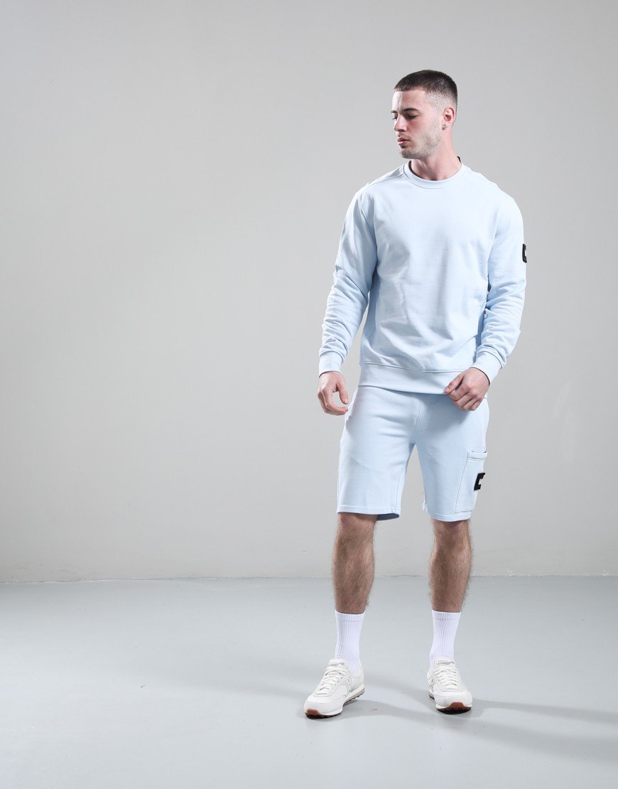 Weekend Offender Thunder Crew Sweat Sky