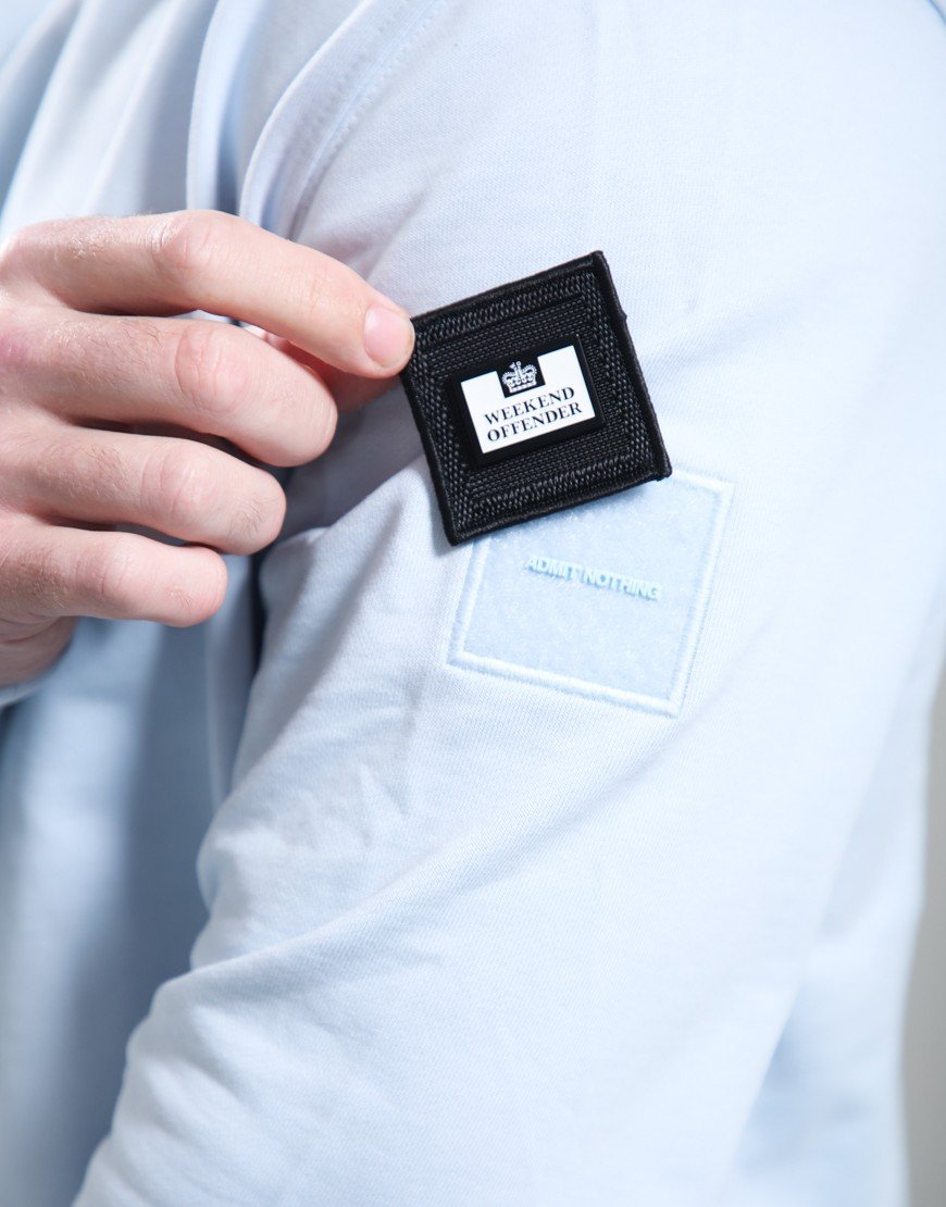 Weekend Offender Thunder Crew Sweat Sky