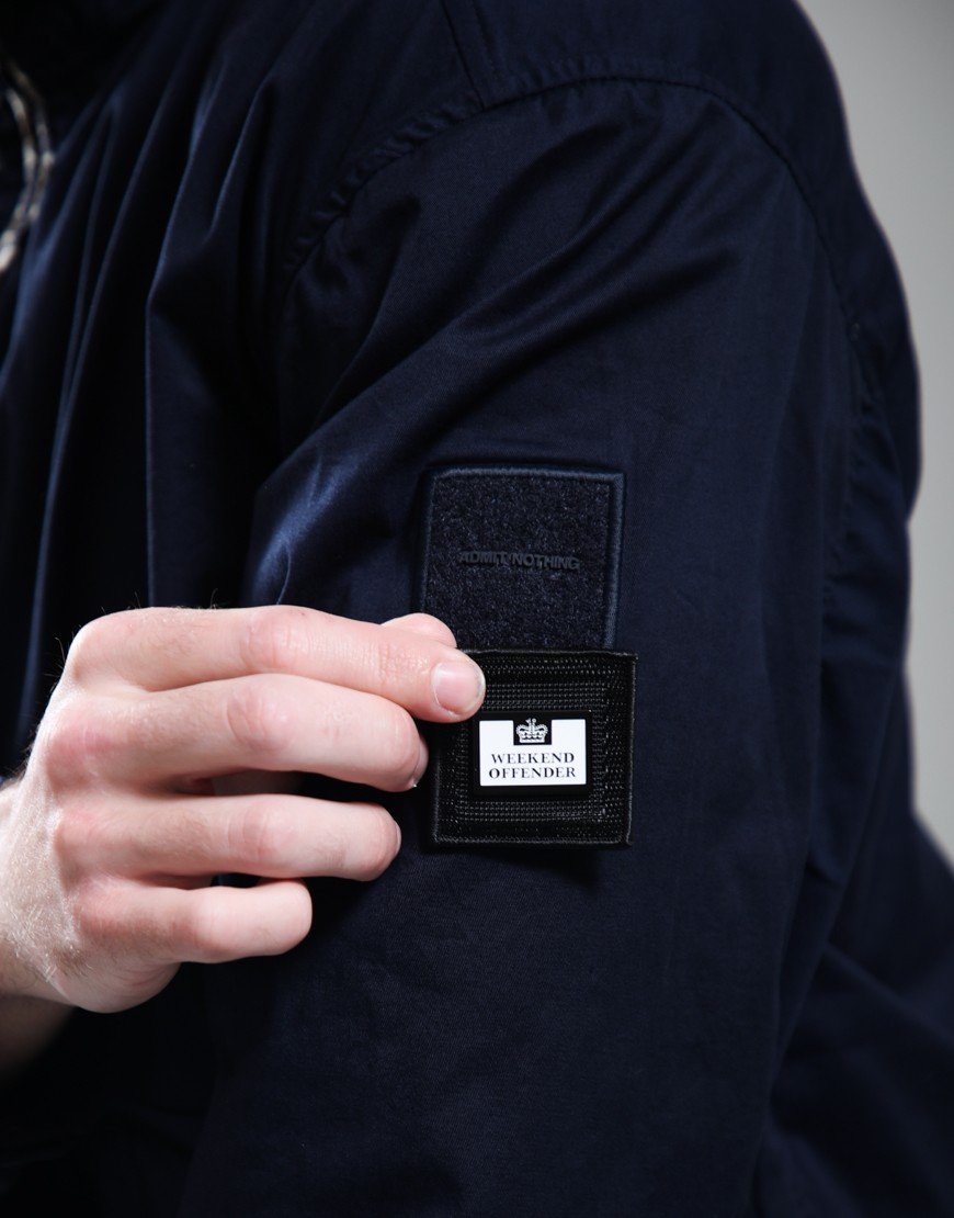 Weekend Offender Tiaret Overhead Jacket Navy