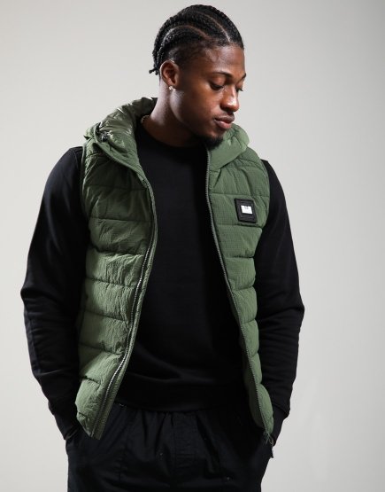 Weekend Offender Toronto Gilet Bay Leaf Weekend Offender Toronto Gilet Bay Leaf