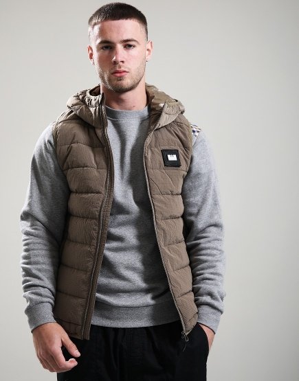 Weekend Offender Toronto Gilet Tobacco