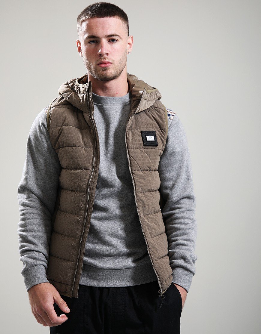 Weekend Offender Toronto Gilet Tobacco