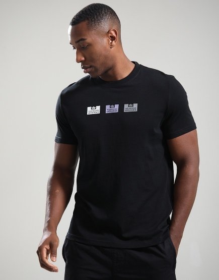 Weekend Offender Trio T-Shirt Black