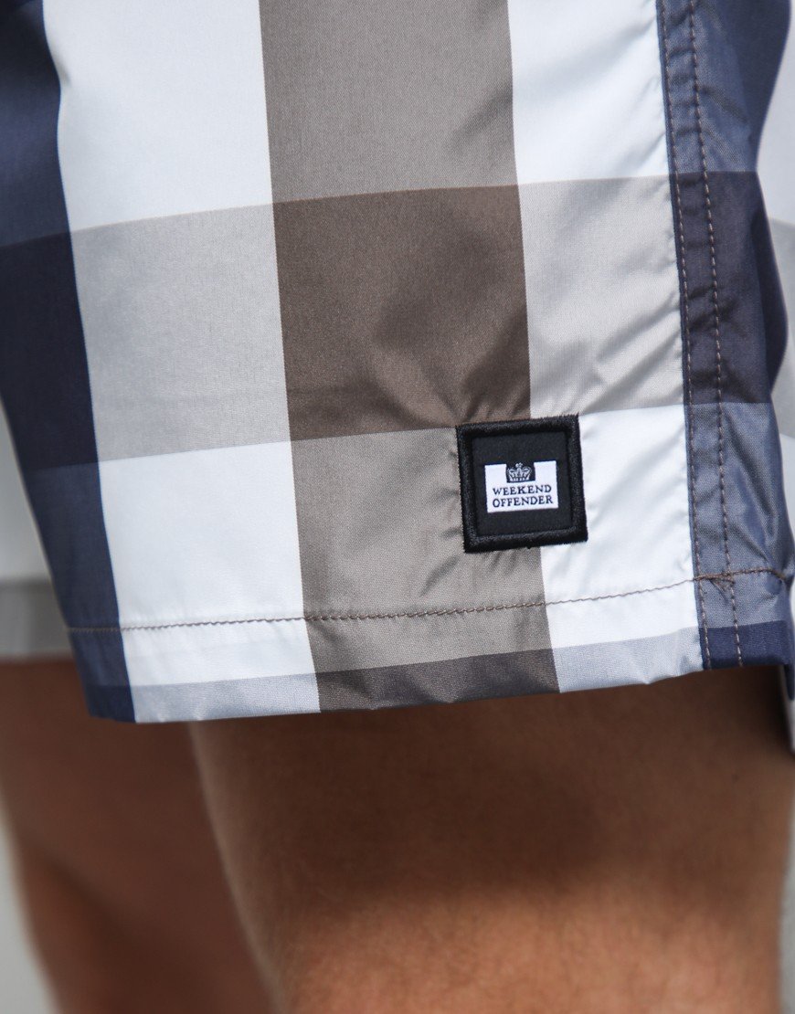 Weekend Offender Varadero Swim Shorts Large House Check