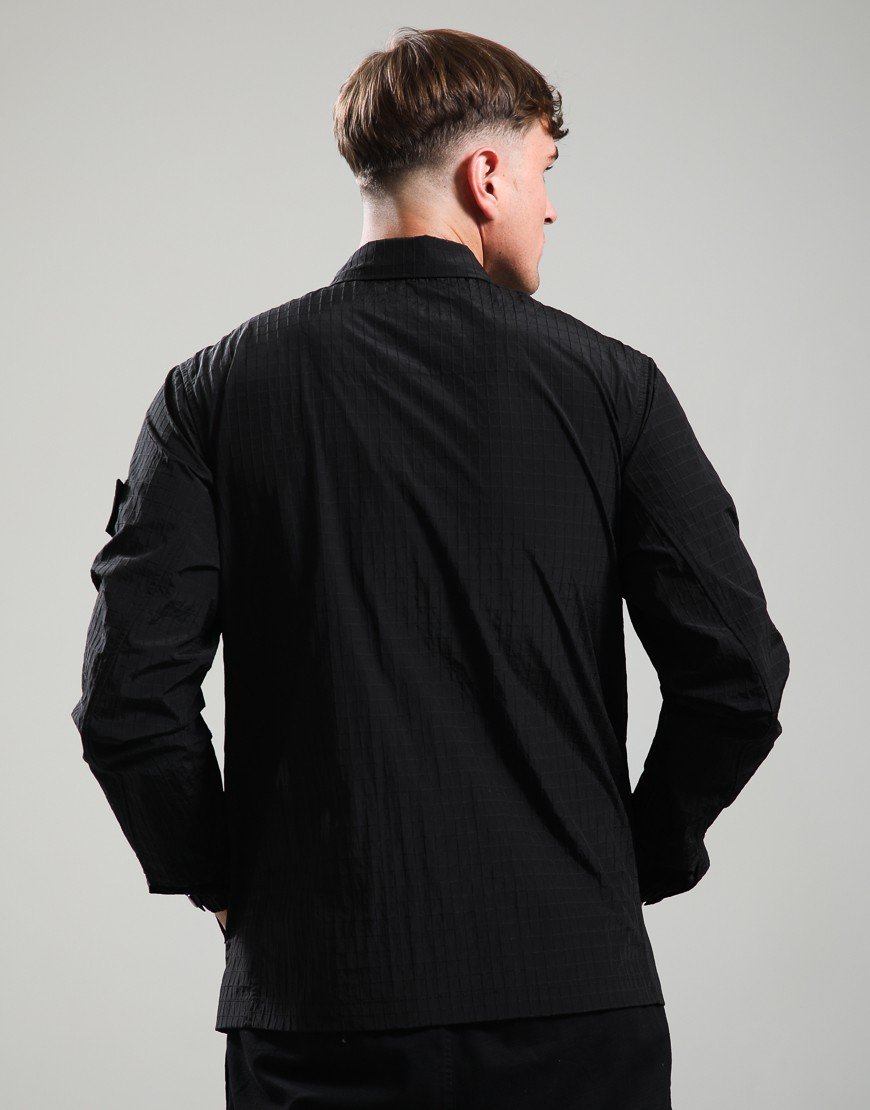 Weekend Offender Vinnie Overshirt Black