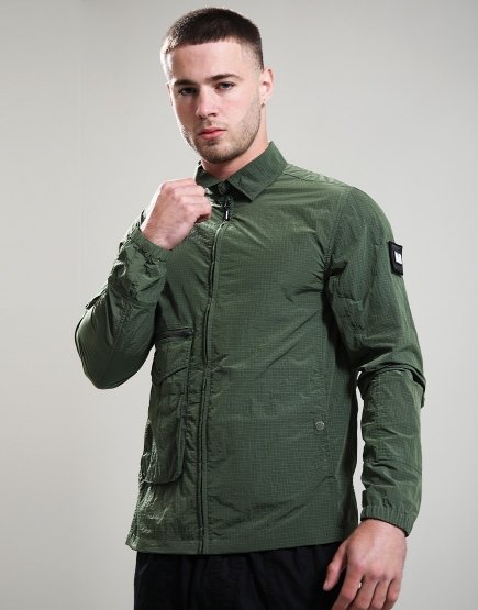 Weekend Offender Vinnie Overshirt Bay Leaf