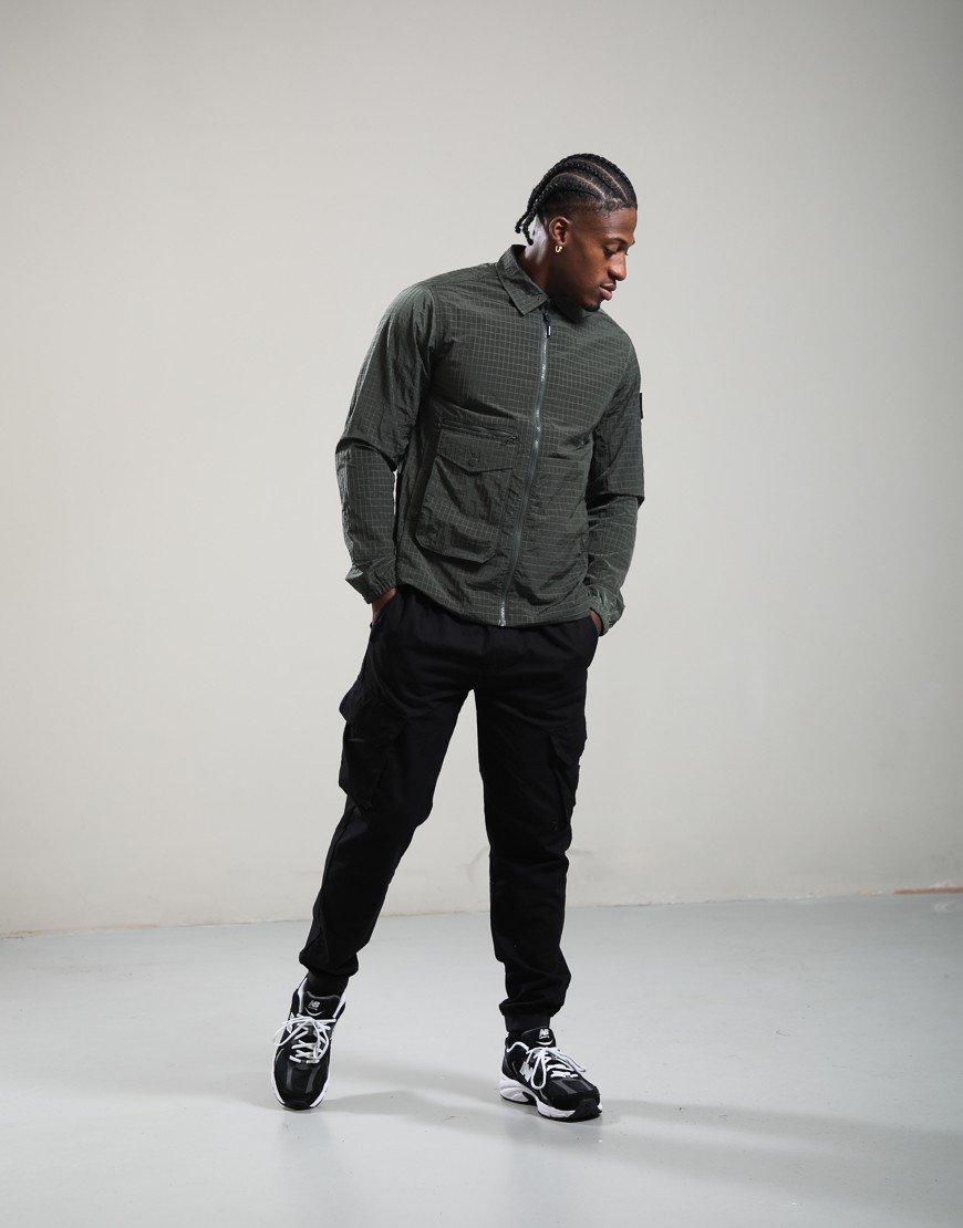 Weekend Offender Vinnie Overshirt Black Forest