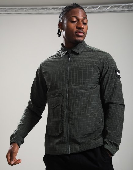 Weekend Offender Vinnie Overshirt Black Forest