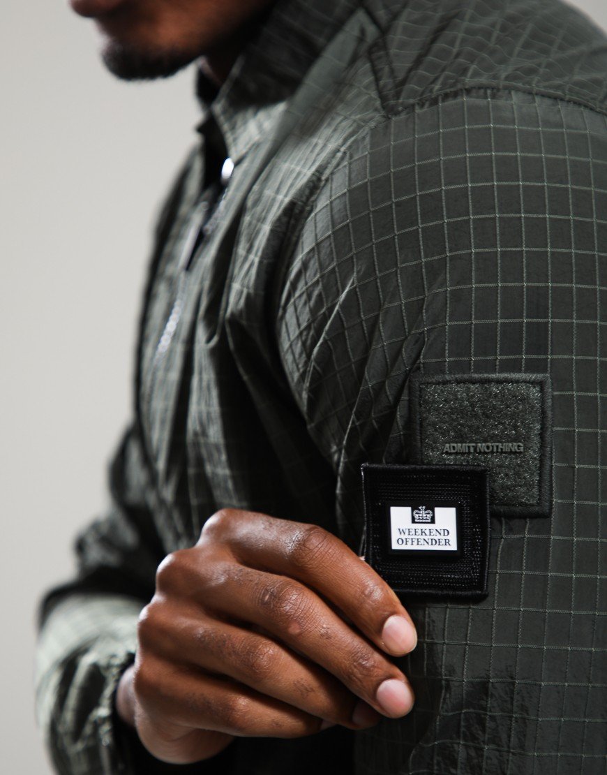 Weekend Offender Vinnie Overshirt Black Forest
