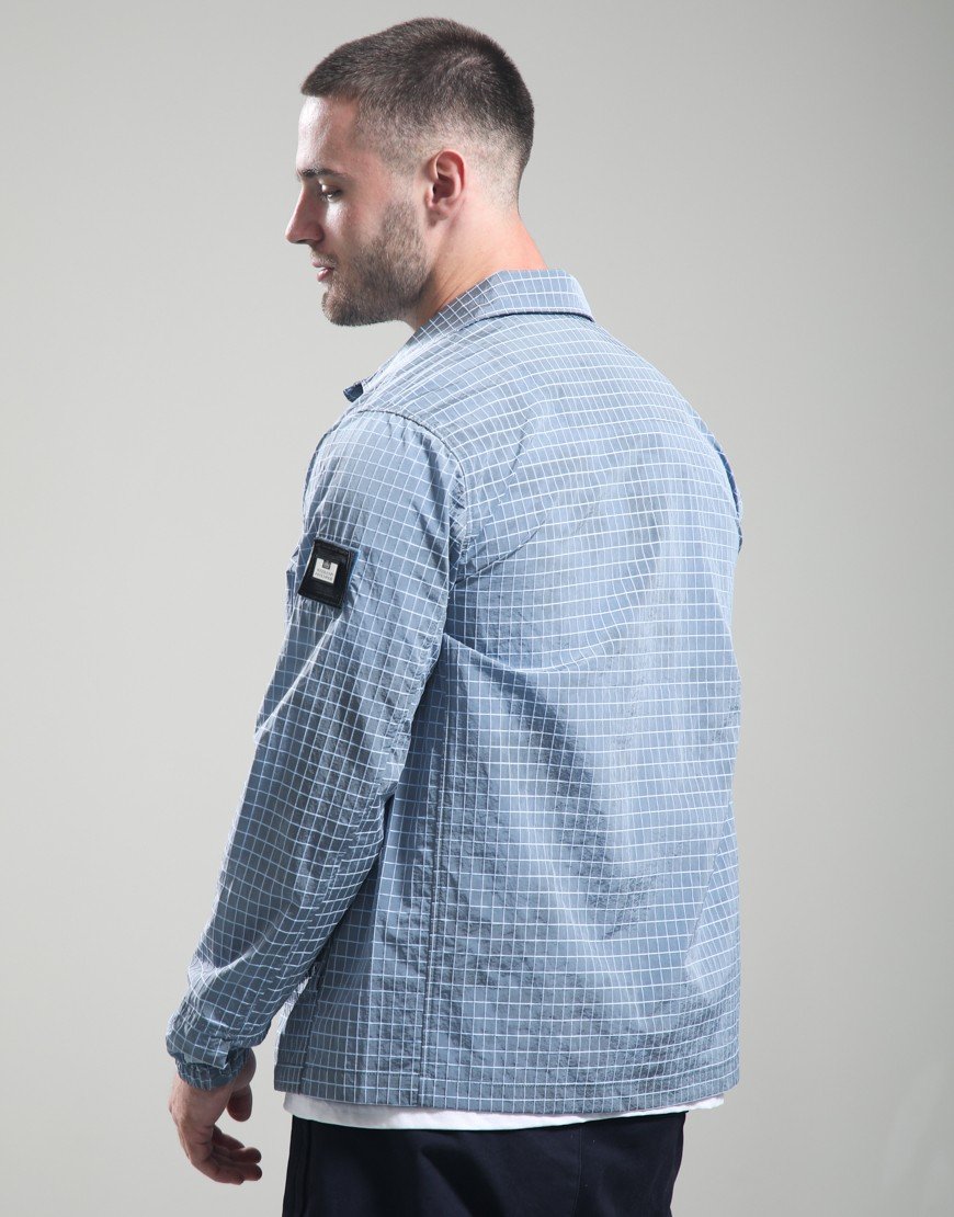 Weekend Offender Vinnie Overshirt Peruvian Blue