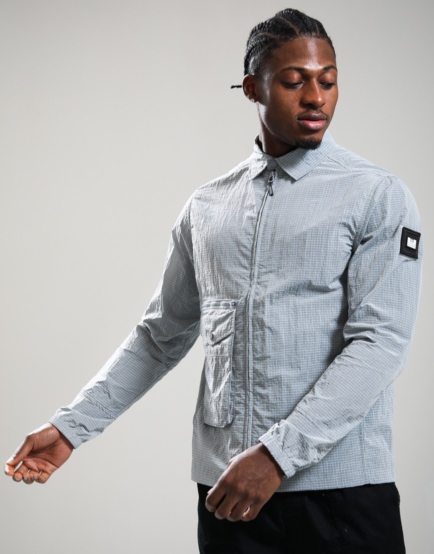 Weekend Offender Vinnie Overshirt Sea Spray Weekend Offender Vinnie Overshirt Sea Spray