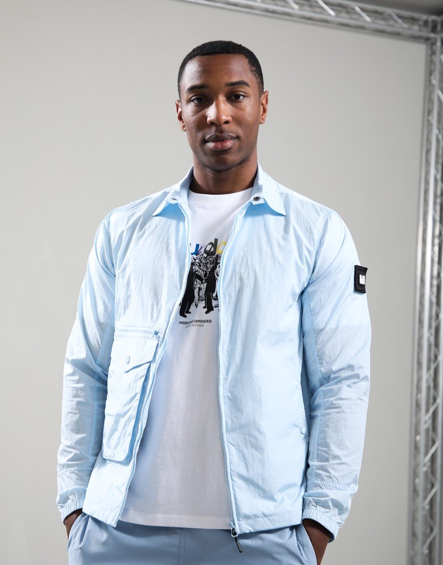 Weekend Offender Vinnie Overshirt Sky