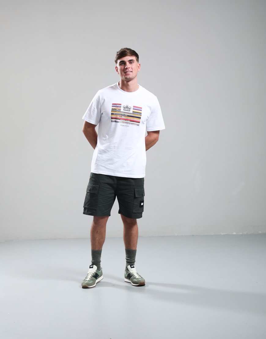 Weekend Offender Vinyl Graphic T-Shirt White