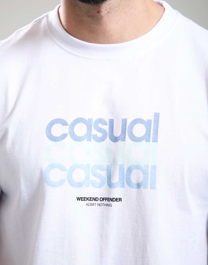 Weekend Offender W.O.L. Graphic T-Shirt White