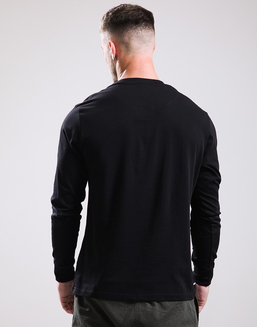 Weekend Offender Werfen Long Sleeve T-Shirt Black/Silver