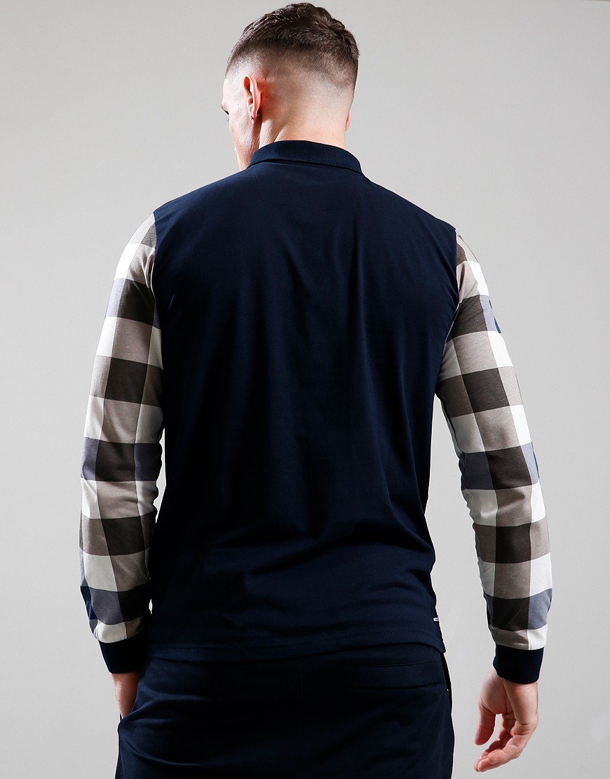 Weekend Offender Winx Long Sleeve Polo Shirt Navy