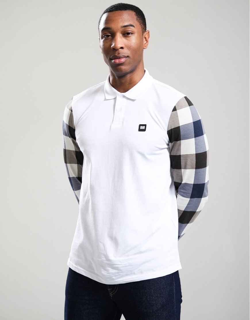 Weekend Offender Winx Long Sleeve Polo Shirt White