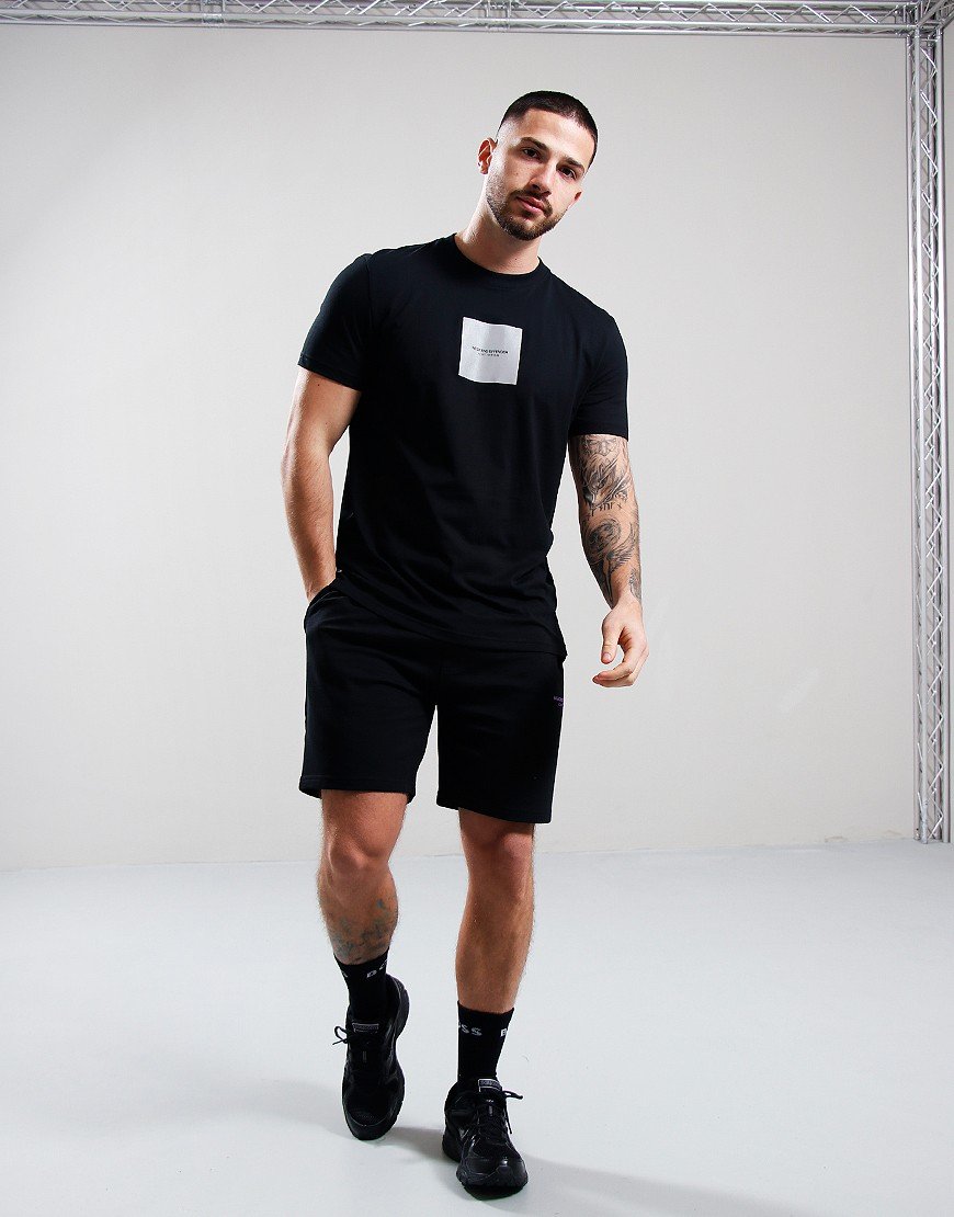 Weekend Offender Woan Reflective T-Shirt Black