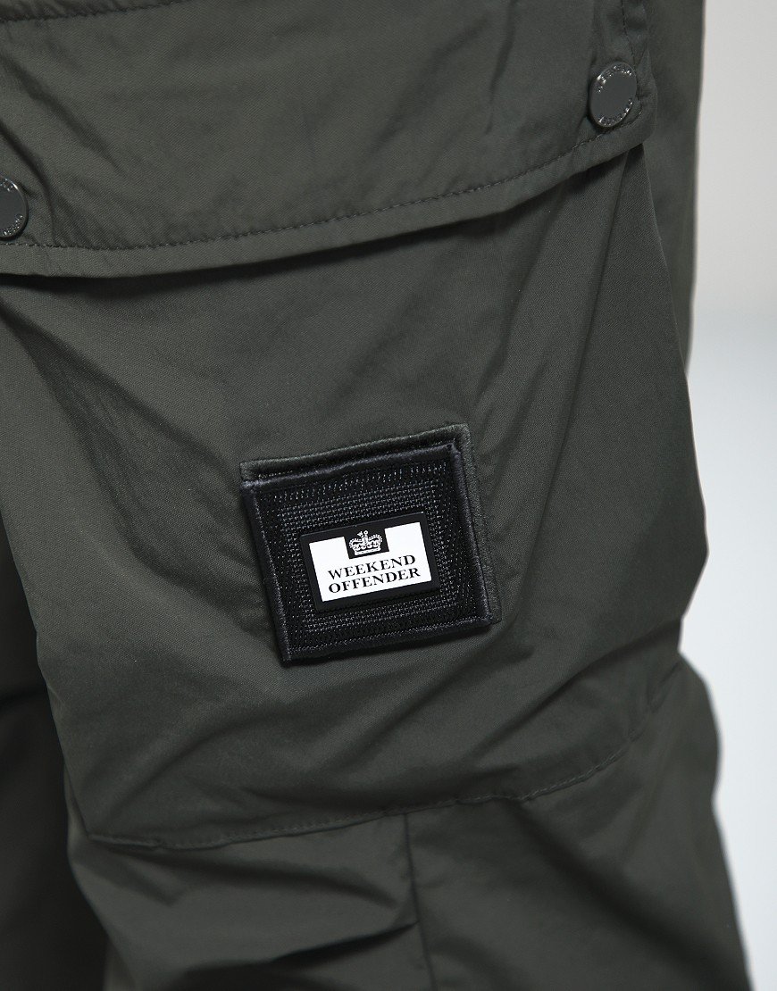 Weekend Offender Zanardi Technical Pants Black Forest Green