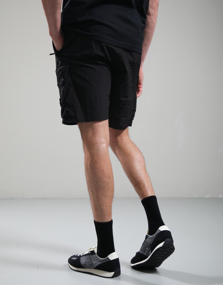 Weekend Offender Zemmouri Cargo Shorts Black