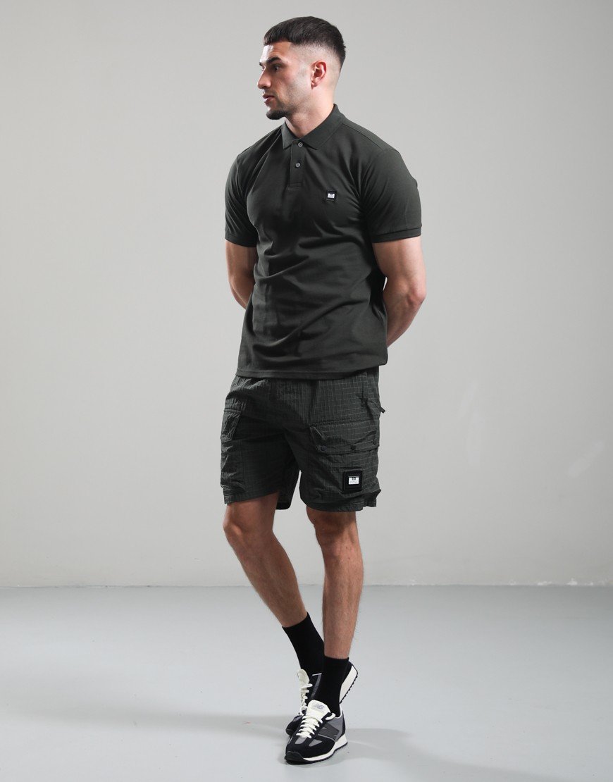 Weekend Offender Zemmouri Cargo Shorts Black Forest
