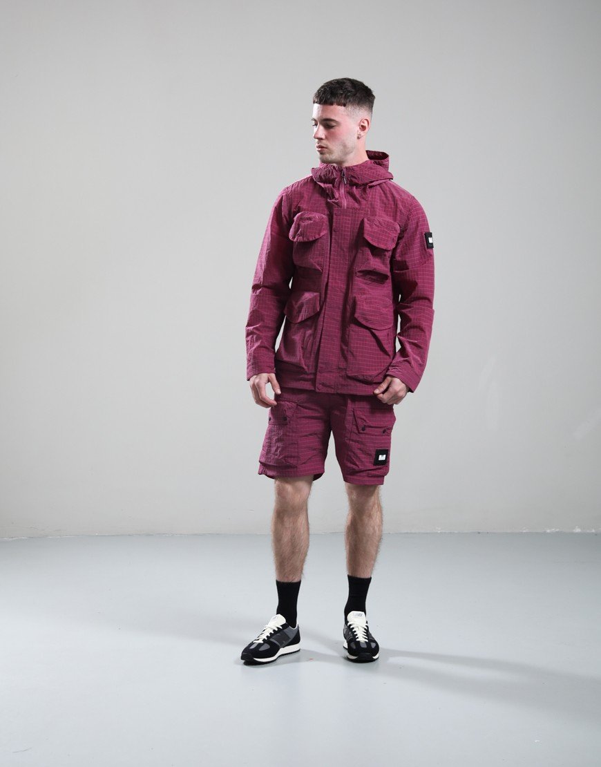 Weekend Offender Zemmouri Cargo Shorts Kirsch