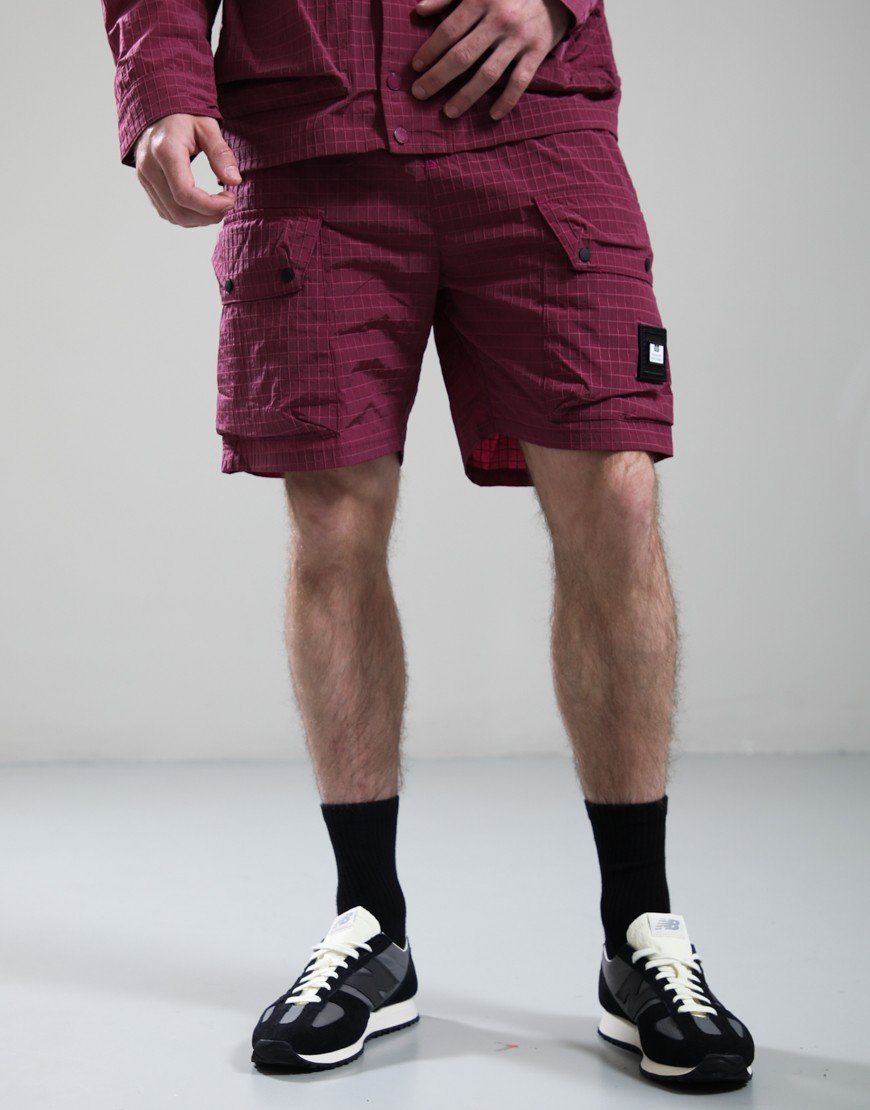 Weekend Offender Zemmouri Cargo Shorts Kirsch