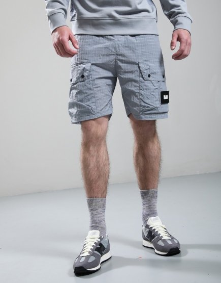 Weekend Offender Zemmouri Cargo Shorts Smokey