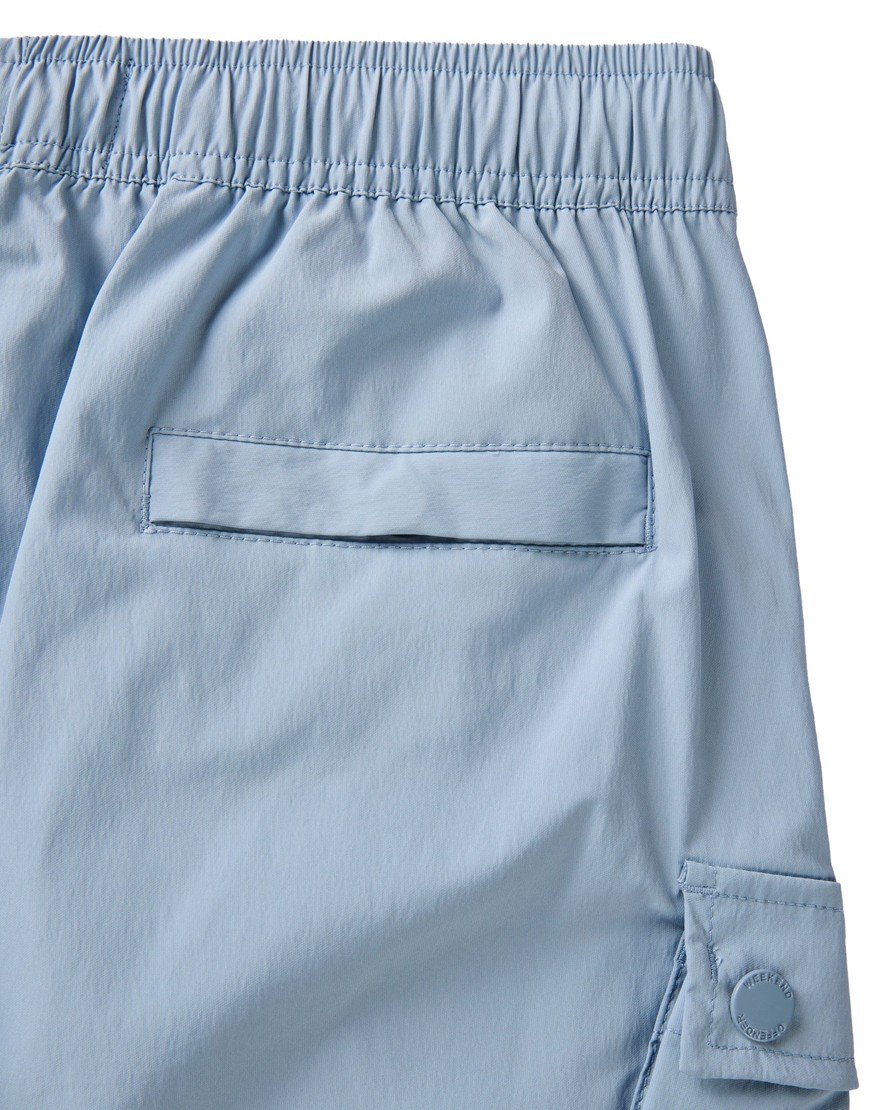 Weekend Offender Kids Baraki Shorts Blue Tourmaline