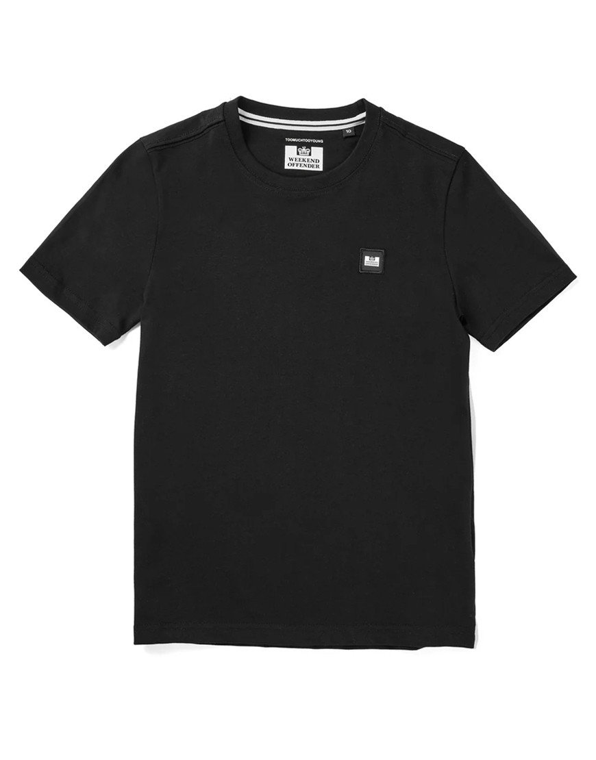 Weekend Offender Kids Brooklands T-Shirt Black