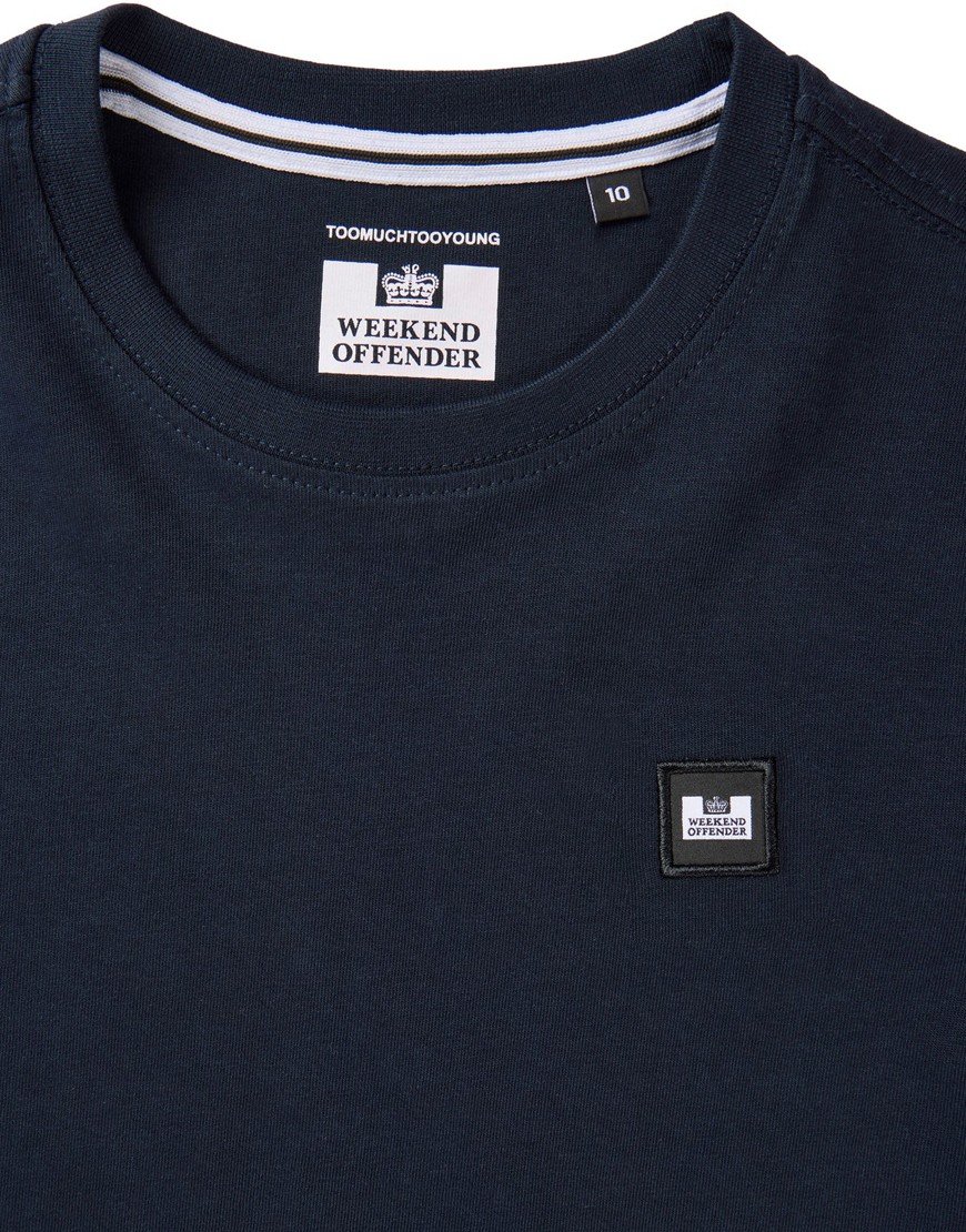 Weekend Offender Kids Brooklands T-Shirt Navy