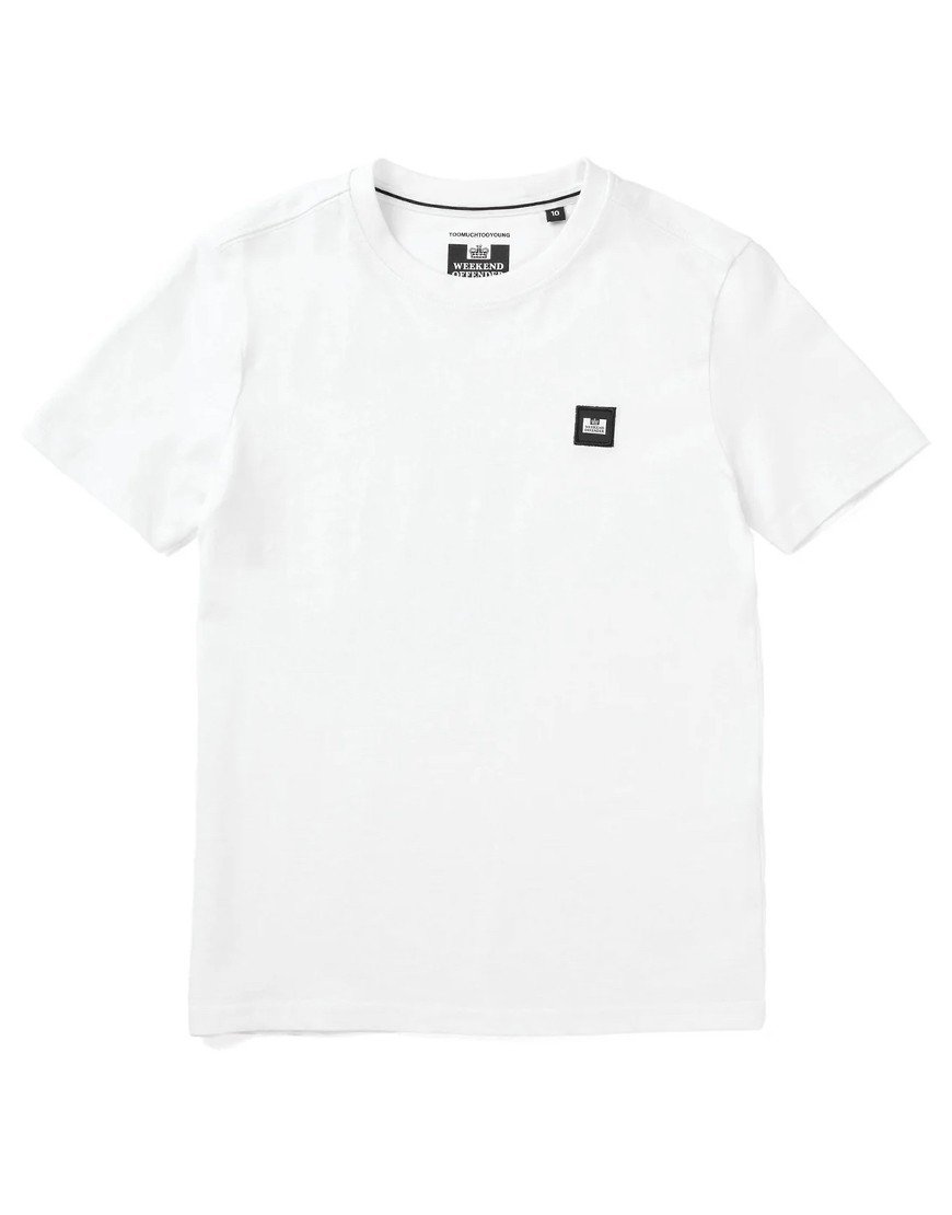 Weekend Offender Kids Brooklands T-Shirt White